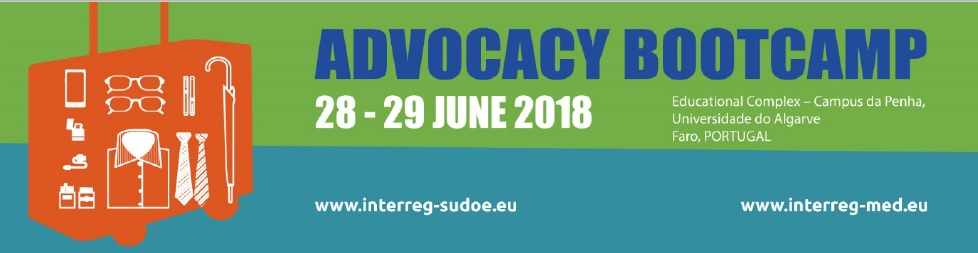 2018: ADVOCACY BOOTCAMP, Faro, 28-29th June