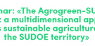 AGROGREEN SUDOE - WEBINARIO